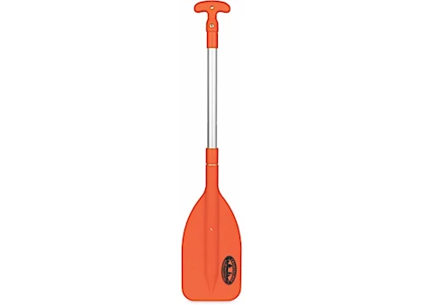 Camco Crooked Creek Telescopic Paddle - Orange, Extends from 22 in. to 42 in