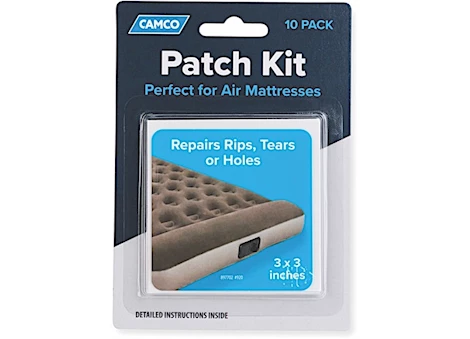 CAMCO AIR MATTRESS PATCHES, 10-PACK, PDQ