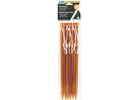 Camco Ultralight 12" Tent Stakes - Set of 6