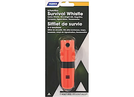 CAMCO 6-FUNCTION SURVIVAL WHISTLE