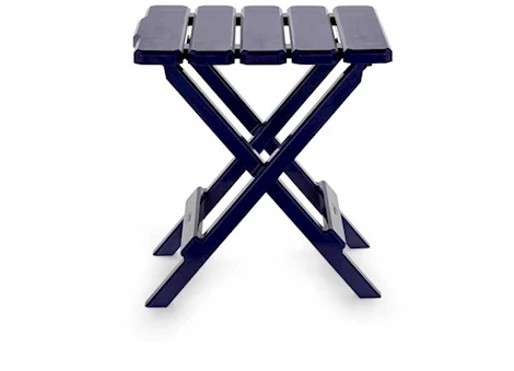 Camco Adirondack Folding Side Table - Navy, 14"W x 12"D x 15"H