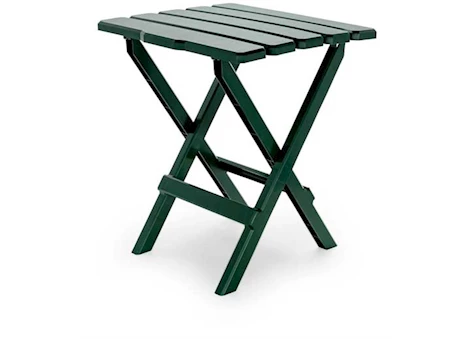 Camco Adirondack Folding Table - Green, 18"W x 15"D x 19.5"H