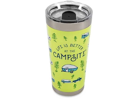 Camco LIBATC, WRAPPED TUMBLER, GREEN, SKETCH PATTERN, 20OZ