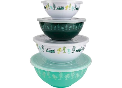 Camco LIBATC - MELAMINE NESTING BOWL SET