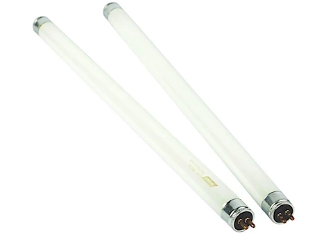 CAMCO REPLACEMENT FLUORESCENT LIGHT BULB (2-PACK) – F8T5/CW, 8 WATTS, 12”