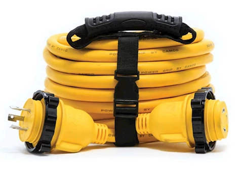 Power Grip Powergrip Marine - Extcord 35Ft 30Am-Locking/30Af-Locking Yellow/Black