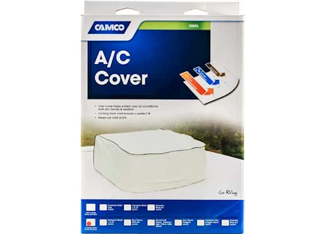 Camco Air conditioner cover, vinyl, colonial white coleman mach 1,2,3 Main Image