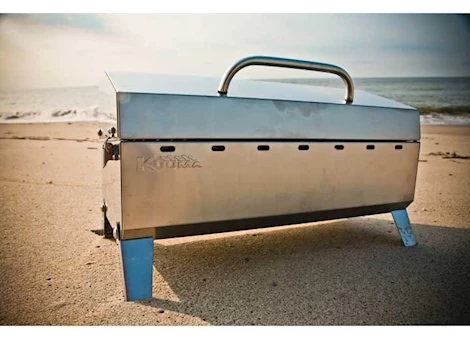 GRILL-STOW N GO 160, GAS (W/CLASSIC WINDSCREEN)