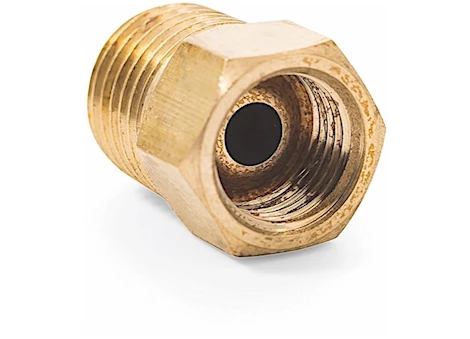 CAMCO LP FITTING, 1/4IN M NPT X 1/4IN F INVERTED FLARE W/CHECK VALVE