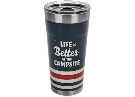 Camco LIBATC, WRAPPED TUMBLER, DARK BLUE, 20OZ