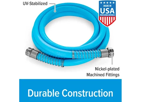 Camco EVOFLEX 10FT DRINKING WATER HOSE, 5/8IN ID