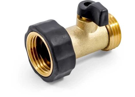 Camco FRESH WATER HOSE VALVE, STRAIGHT, BRASS, BAGGED LLC