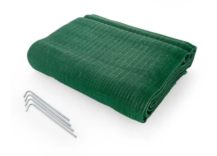 Camco Reversible Awning Mat - 6' x 9' Green