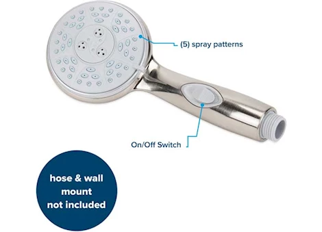 Camco Shower head-brushed nickel (e) Main Image