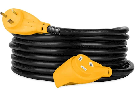 Camco PowerGrip Extension Cord - 25 ft. 30 Amp Male to 30 Amp Female