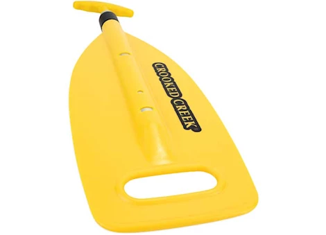 Camco Crooked Creek Telescopic Paddle - Yellow, Extends from 24 in. to 36 in