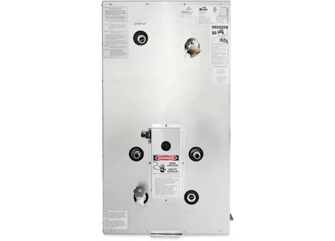 Camco 20 GAL ELECTRIC WATER HEATER, 240V (L1&L2 WIRING)FRONT HEAT EXCH,VERT,BTMMT