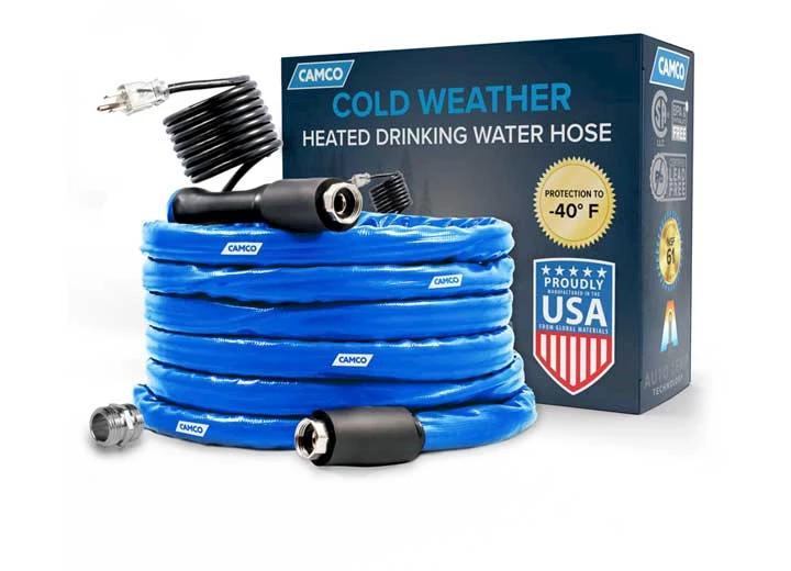 Camco TastePURE Premium Heated Drinking Water Hose - 25 ft. 5/8" ID Main Image