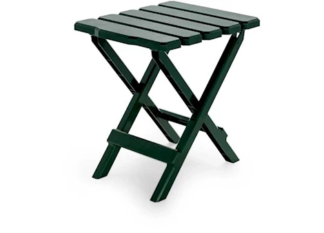 Camco Adirondack Folding Side Table - Green, 14"W x 12"D x 15"H | 51681