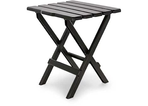 Camco Adirondack Folding Table - Mocha, 18"W x 15"D x 19.5"H | 51886