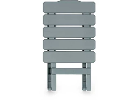 Camco Adirondack Folding Side Table - Gray, 14"W x 12"D x 15"H Main Image