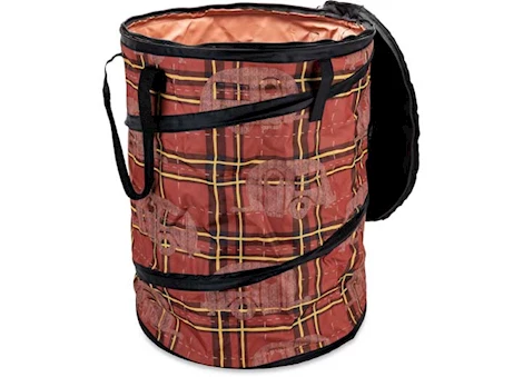 Camco LIBATC, POP-UP UTILITY CONTAINER 18INX24IN, RED PLAID