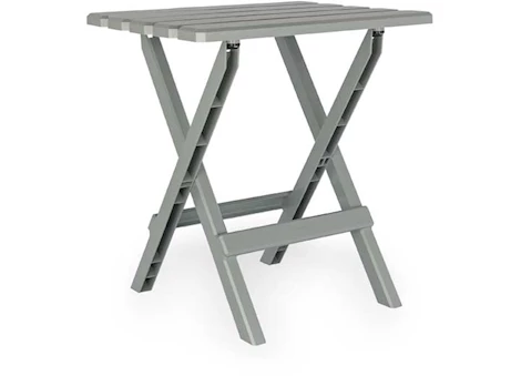 Camco Adirondack Folding Table - Gray, 18"W x 15"D x 19.5"H | 51692