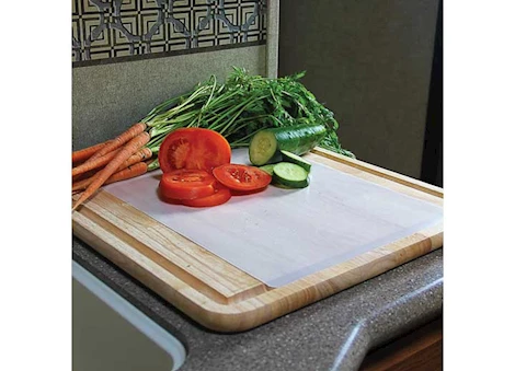 Camco RV Hardwood Stove Topper & Cutting Board