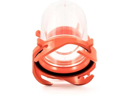 Camco RhinoFLEX Swivel Fitting - 90° Clear Fitting Main Image
