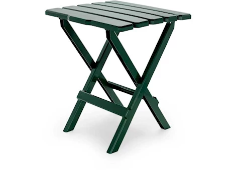 Camco Adirondack Folding Table - Green, 18"W x 15"D x 19.5"H | 51691