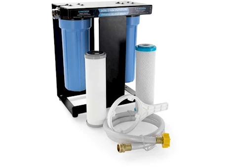 Camco Evo x2 dual stage premium rv water filter kit Main Image