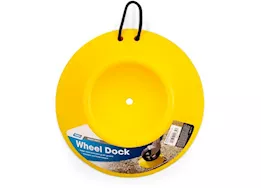 Camco RV Wheel Dock for Trailer Tongue Wheel - Yellow