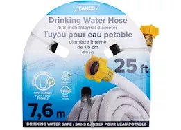 Camco TastePURE Drinking Water Hose - 25 ft. 5/8" ID