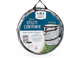 Camco Life is better at the campsite graffiti pop-up utility container 18in x 24in