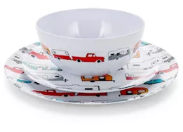 Camco Life Is Better At The Campsite Salad Plate - RV Pattern