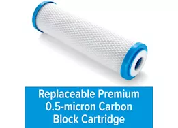 Camco Evo x2 dual stage premium rv water filter kit