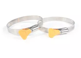 Camco RV Sewer Hose Twist-It 3" Clamps - Pair