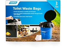 Camco Toilet bag/3pack bag, (e/f)