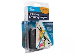 Camco Rv awning accessory hangers, 10 pack