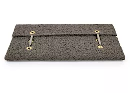 Camco Premium Wrap Around RV Step Scrub Rug - 18" Wide Gray|42964