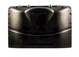 Camco RV Propane Tank Cover for two 20 lb. Steel Tanks – Black