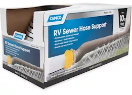 Camco Aluminum Folding Sewer Hose Support - 10 ft.