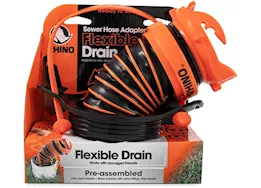 Camco Sewer hose seal, flexible 3-in-1 w/rhino extreme and handle