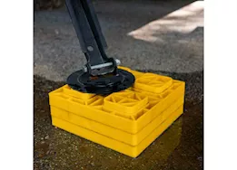 Camco Fasten leveling block, 2x2,yellow, single (e/f)