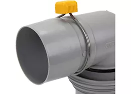 Camco Easy Slip 4-in-1 Sewer Adapter with Elbow