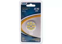 Camco Led - jc10 bi-pin (g4 chip) 12-led 165lm, bright white (1pk)