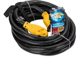 Camco PowerGrip Extension Cord with Carrying Strap - 25 ft., 50 Amp Male to 50 Amp Female