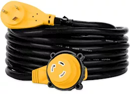 Camco PowerGrip Extension Cord - 25 ft. 30 Amp Male to 30 Amp Female Locking Adapter