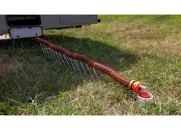 Camco Aluminum Folding Sewer Hose Support - 10 ft.