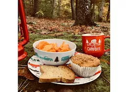 Camco Life Is Better At The Campsite Dinner Plate - RV Pattern